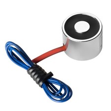uxcell 12V 25N Electric Lifting Magnet Electromagnet Solenoid Lift Silver