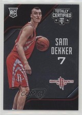 2015-16 Panini Totally Certified Rookies Sam Dekker #176 0i8