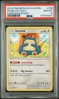 2019 POKEMON SUN & MOON UNBROKEN BONDS #158 SNORLAX-HOLO PSA 8