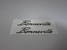 Triumph Bonneville Gunmetal Sticker
