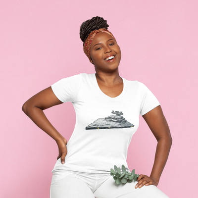 Custom Imperial I-Class Star Destroyer Unisex T-Shirt #1