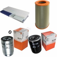 Mahle Kraftstofffilter KC 17D Innenraum LA 123 Luftfilter LX 611 ÖLfilter OC 248