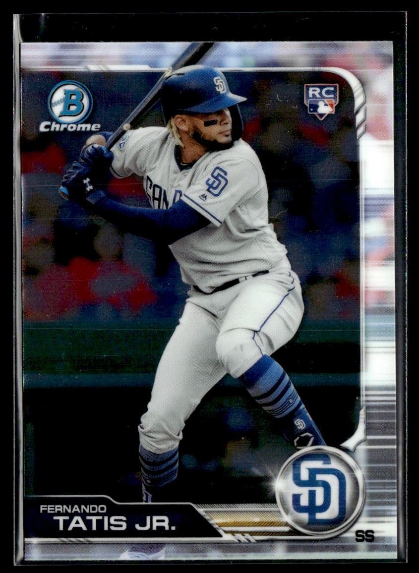 2019 Bowman Chrome Fernando Tatis Jr. RC San Diego Padres #26