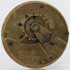WALTHAM 17j 14071775 GRADE No. 85, 18s, POCKET WATCH MOVEMENT (FG)