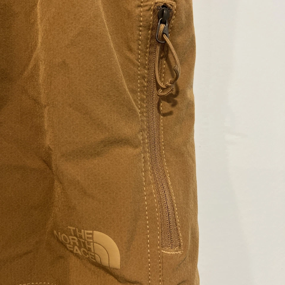 Pantalones Cortos The North Face Rolling Sun Flash Dry Para Hombre 34 Marrón Empacable Elastizados Foto 2 de 4