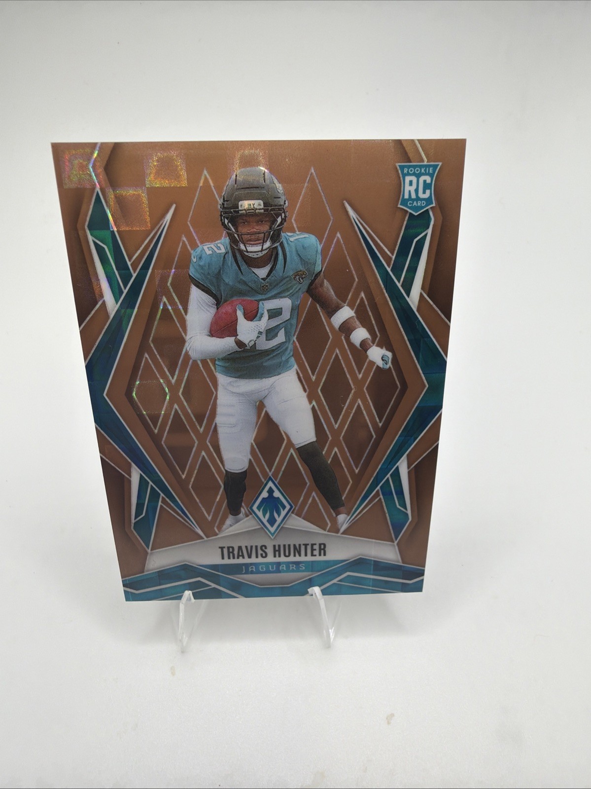 2025 Panini Phoenix - Rookies Travis Hunter #157 Bronze Pandora /125 (RC)
