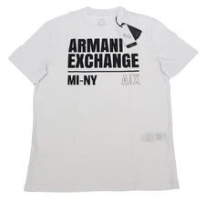 Armani Exchange T-shirt Color White Size M (ORIGINAL WITH TAGS)