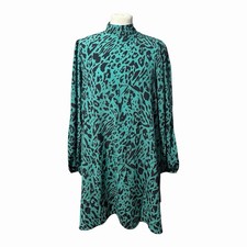 Brand New Dorothy Perkins Green Mini Dress Size 10 Never Worn No Tags