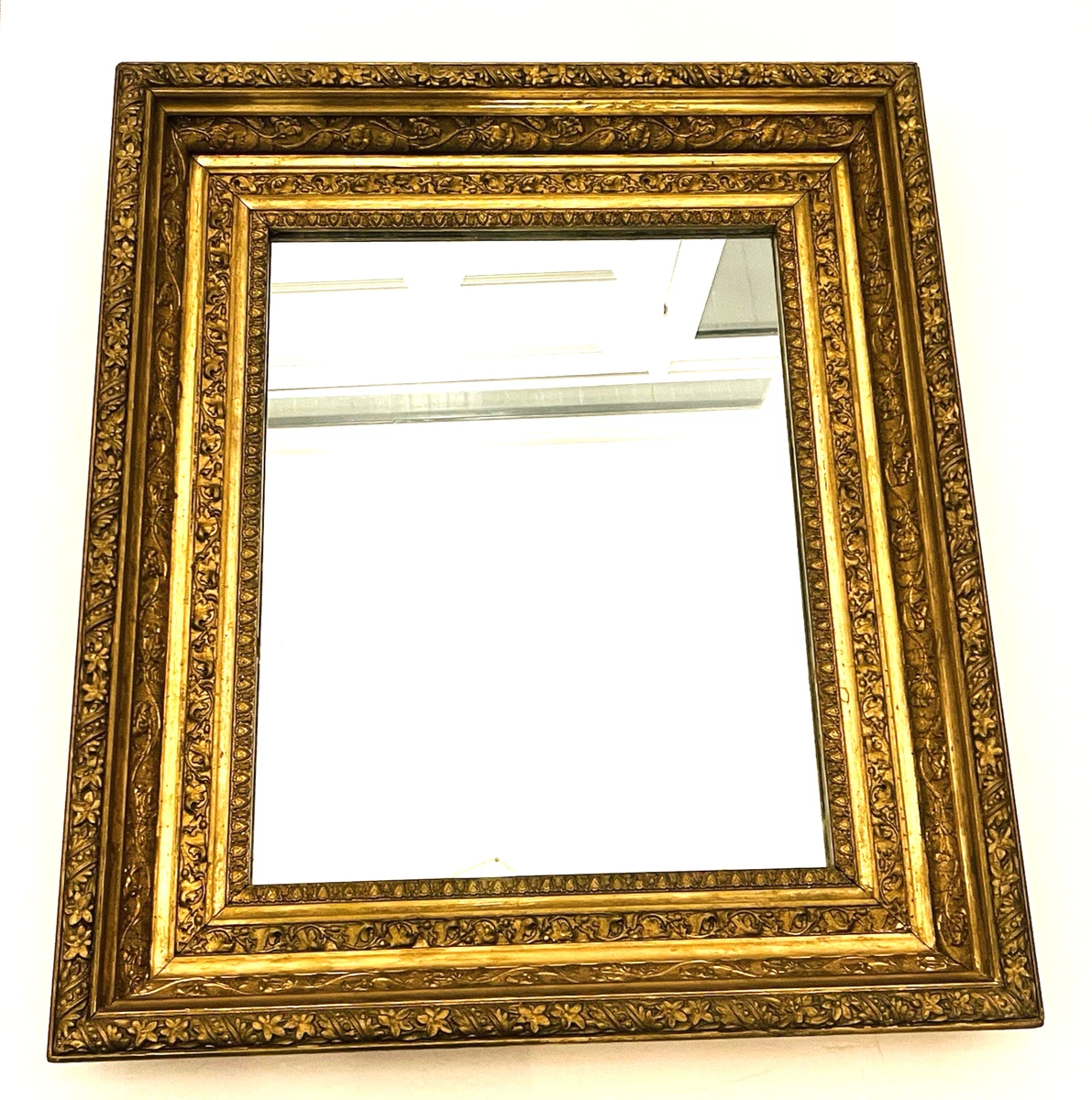 Gold Frame Antique Mirrors Antique 1920-1949 Time Period