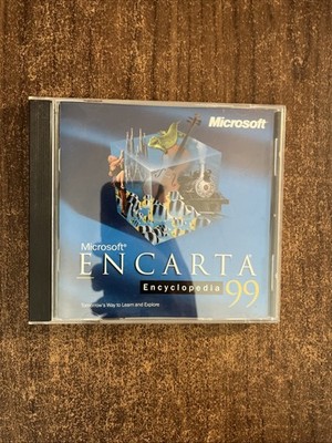 Microsoft Encarta 1999  99 Interactive Multimedia Encyclopedia Windows PC CD-ROM