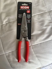 New ICON 9 Inch Long Nose Slip Joint Adjustable Pliers PLSJ9