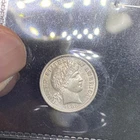 1906 Barber Dime Full Liberty AU