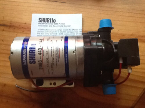 Shurflo 12 Volt Pump  2088-443-144, 3.5 gpm, 45 psi - Picture 1 of 2