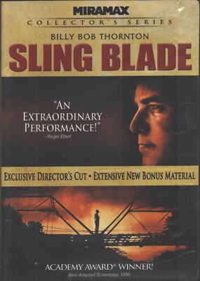 Sling Blade DVD (Scharfes Blatt) (Billy Bob Thornton) (2 DVD) NTSC USA in Ing...
