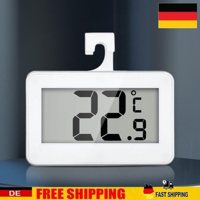 Digital Freezer Thermometer with Hook Refrigerator/Freezer Digital Thermometer