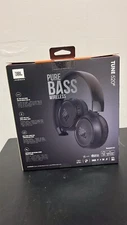 JBL T510BT Wireless Over-Ear Headphones - Black