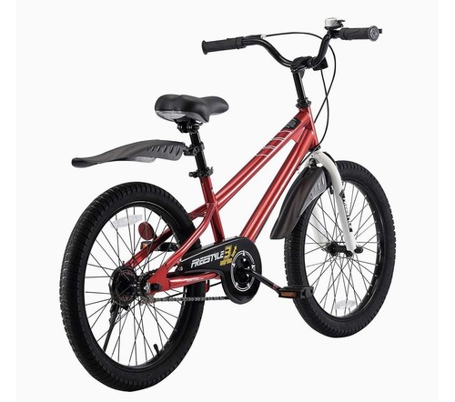 RoyalBaby Kids Bike Boys Girls Freestyle Bicycle 20” Red - Picture 5 of 5