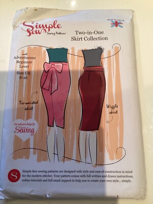 Simple Sews - Two-in-One-Rock Kollektion - Schnittmuster 8 10 12 14 16