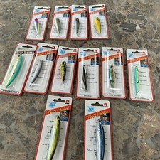 Stanley Jigs Lure Lot Of 12 John’s Chopper Minnows New Factory Sealed