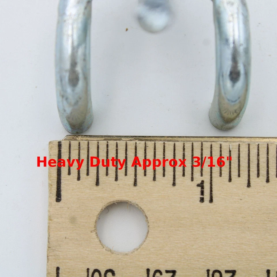 Retail Garage Storage Peg Board Hooks Pick your Size Length Quantity - Image 3 of 4