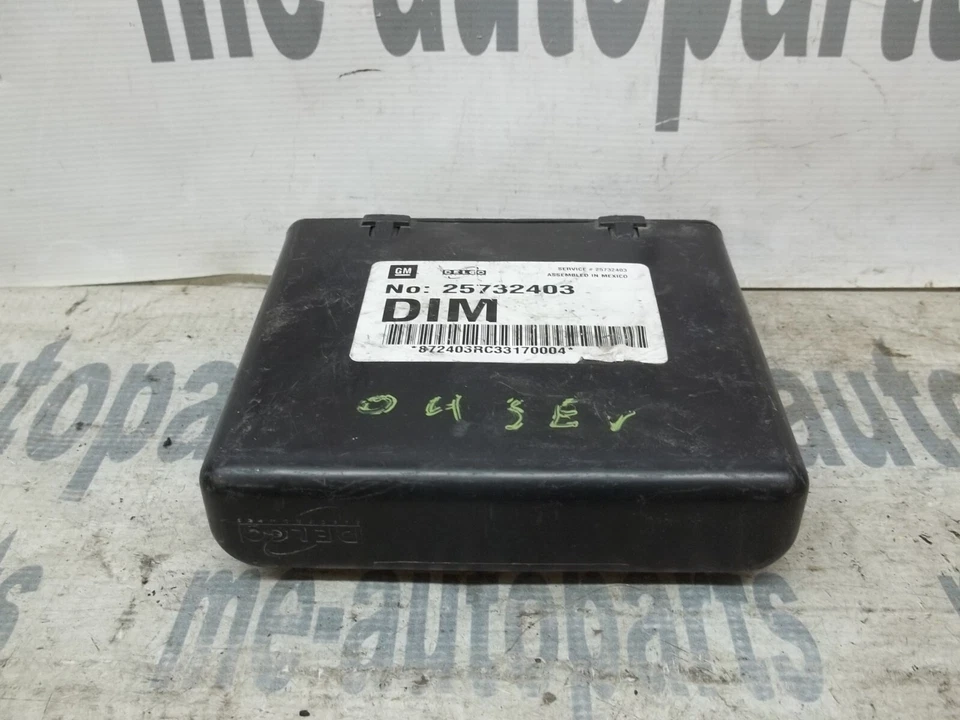 Cadillac Sevilla STS 2002-2005 OEM BCM MÓDULO DE CONTROL DE CARROCERÍA DELCO 25732403 Foto 3 de 4