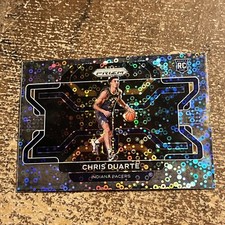 Prizm Basketball 2021-22 Chris Duarte Rookie Variation Silver Disco Fast Break 