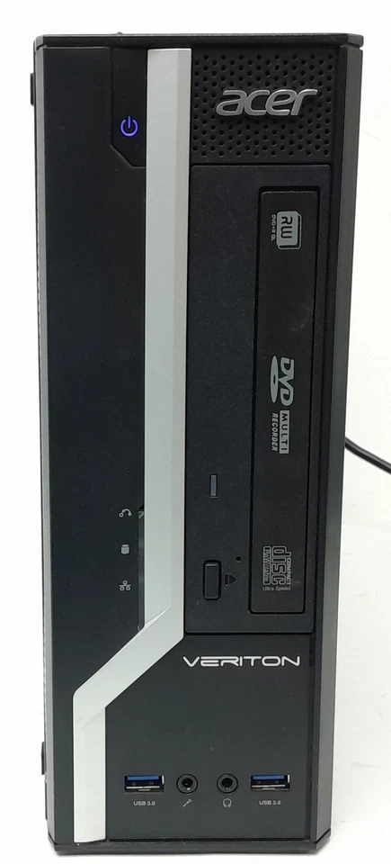 Acer Veriton X2631G SFF i3-4130 3.40GHz 4GB RAM 500GB HDD Windows 10 Pro - Image 2 of 4