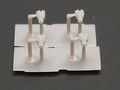 4 off, 3D Print, Resin, Model Car Battery Terminals, Various Scales