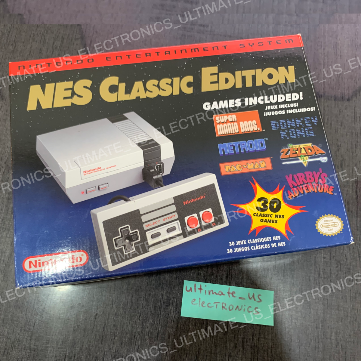 Genuine Nintendo NES Classic 2016 First Edition Mini Game Console