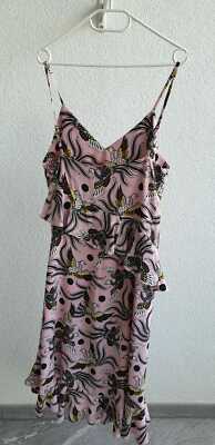 KENZO Paris Sommerkleid Damen rosa Größe 40