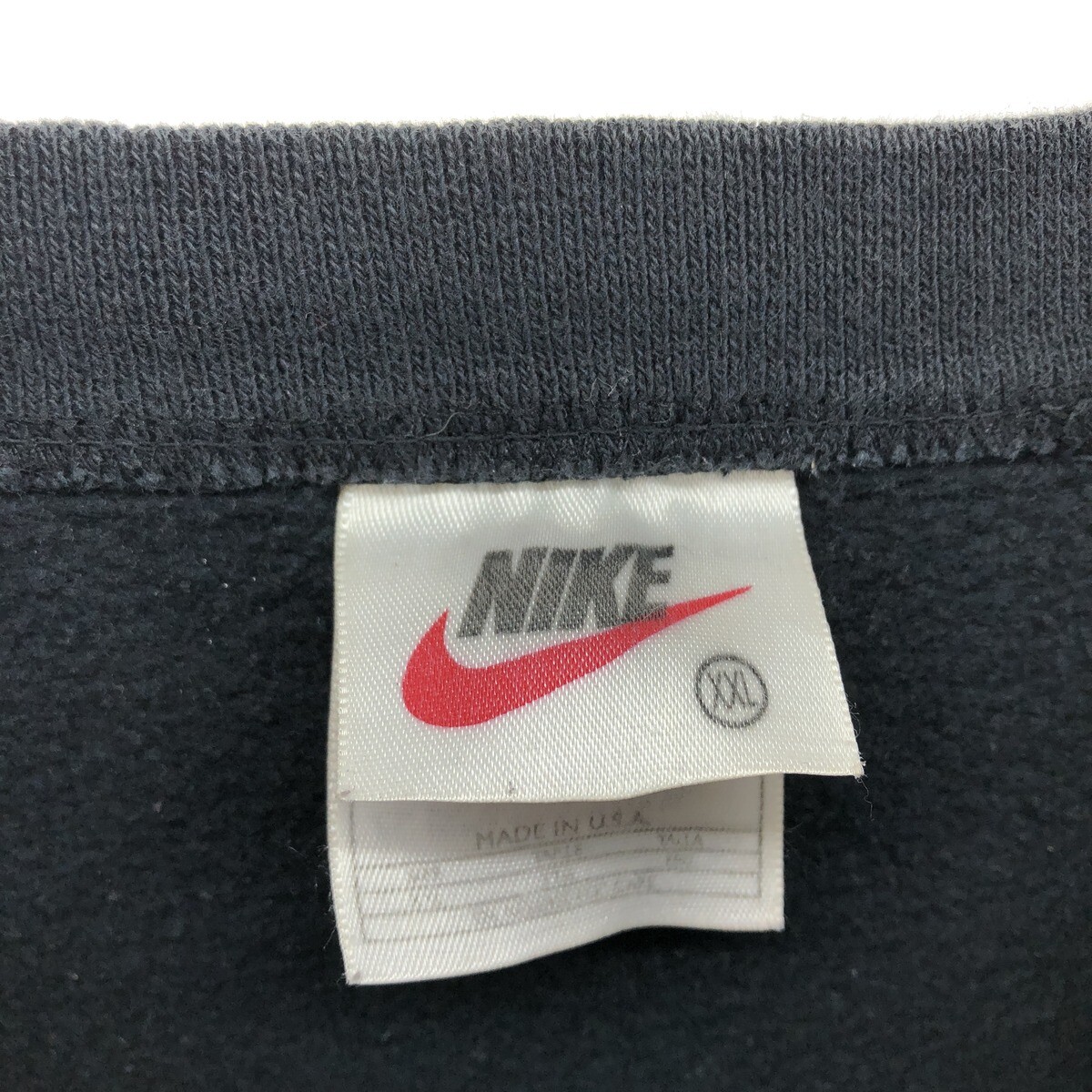 90s~00'S Nike One Point Logo Sweatshirt Trainer Made in USA
