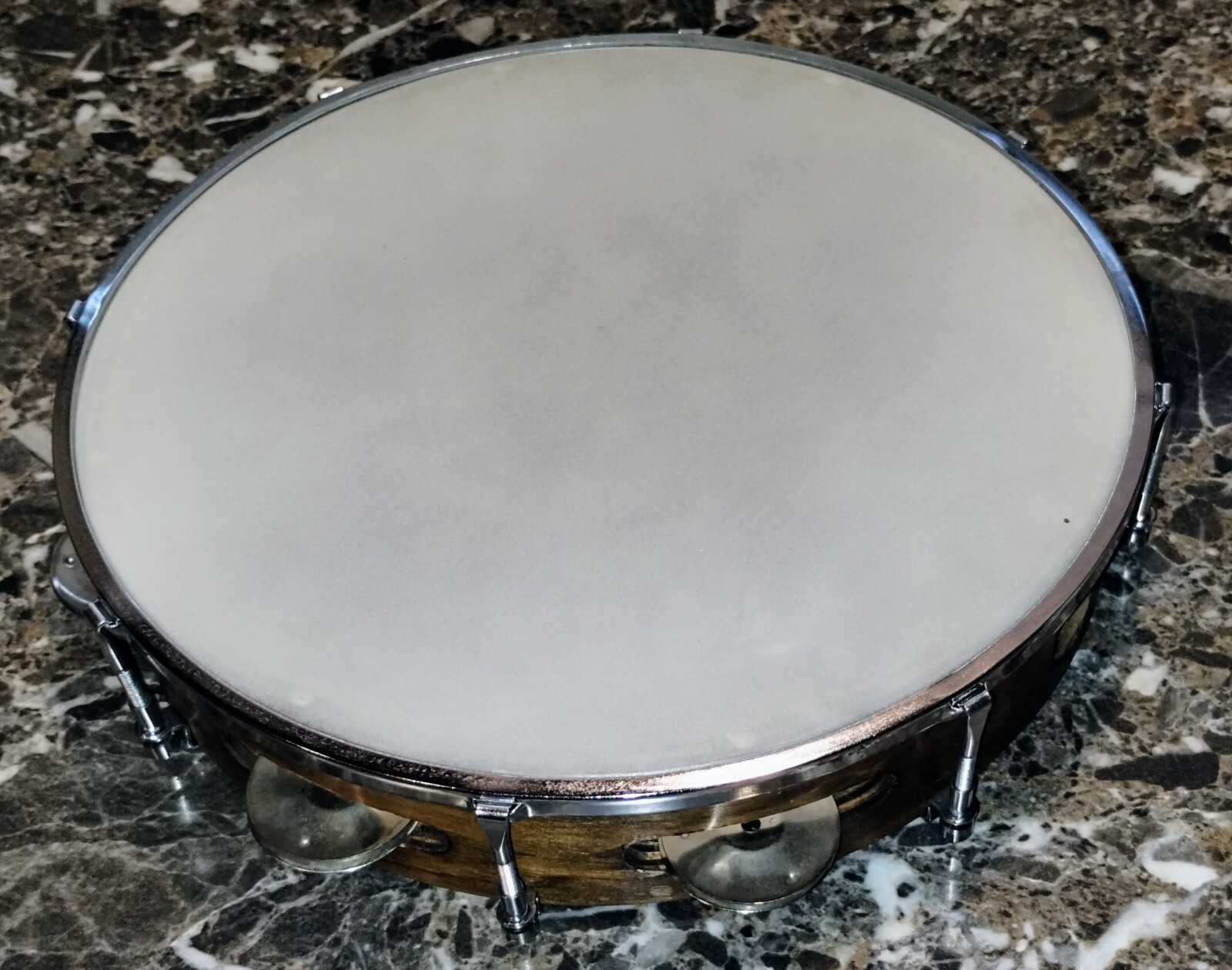 Vintage Tunable Tambourine Wooden Japanese (10") eBay