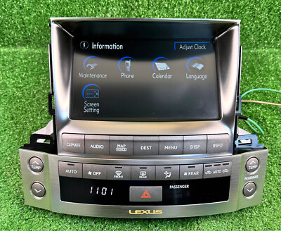 LEXUS LX570 2008-2010 Navigation Display Screen 86430-60040 Oem