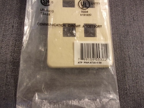 New old Stock AT30-4-09 Allen Tel Products Cover Plate SI 339 - Picture 3 of 5