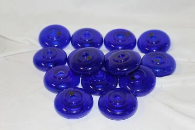 Cobalt Blue Glass shades ,Custom made Lighting
