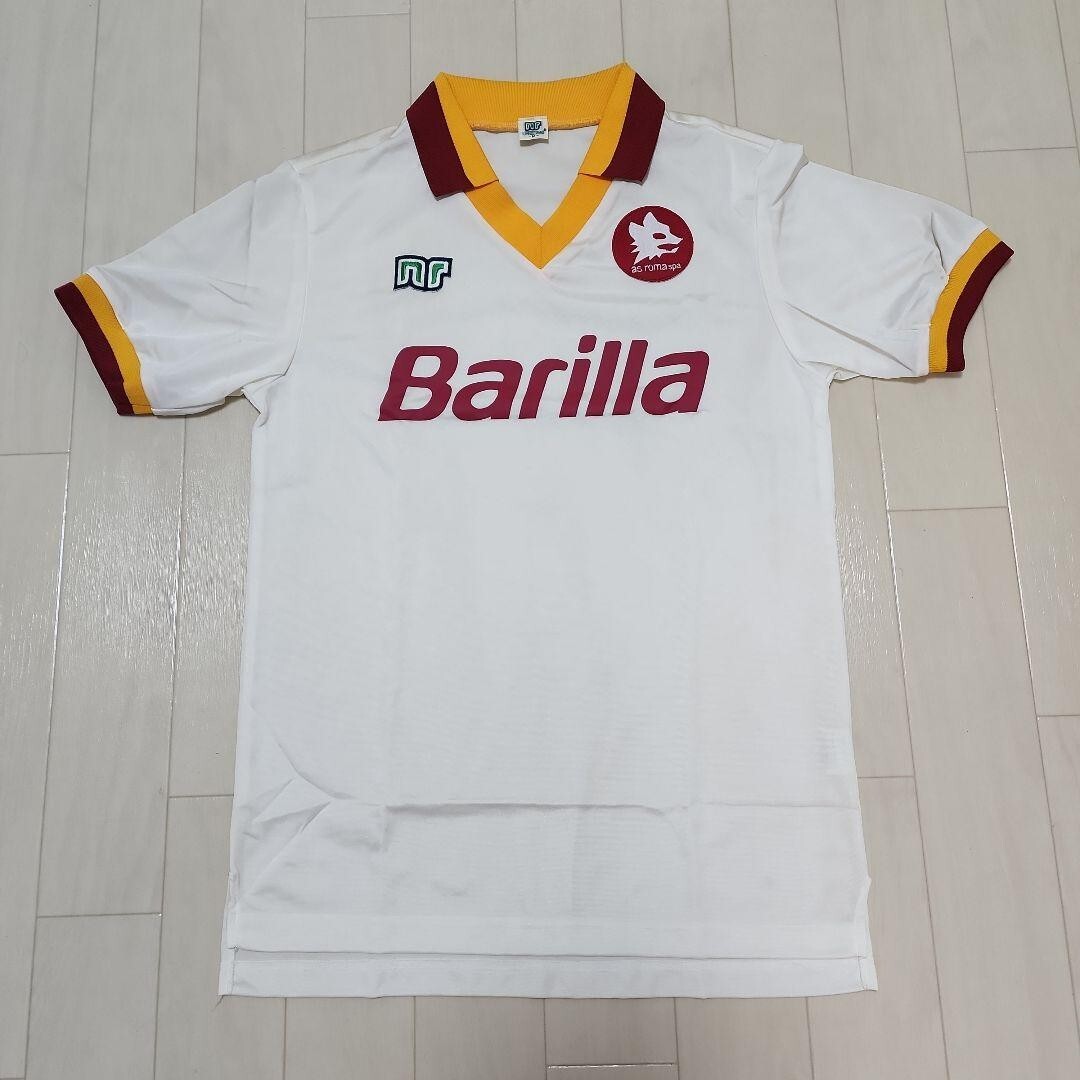 【激レア】1987/88 AS Roma アウェイ ユニフォーム 中古美品 激レア】1987/88 AS Roma アウェイ ユニフォーム 中古美品