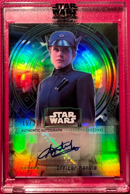 Star Wars Signature Series 2022, Amanda Hale (Kandia) Autogrammkarte #15/25
