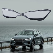 Right And Left Side Headlight Lens Cover For 2017-2021 Volvo Xc60 Headlamp Cover