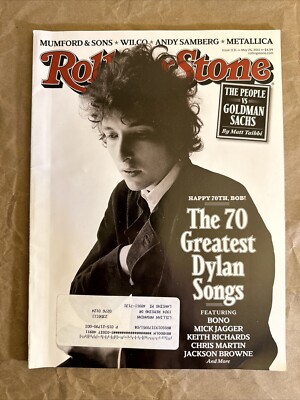 Rolling Stone Magazine Issue 1131 May 26, 2011 Bob Dylan 70 Greatest Songs