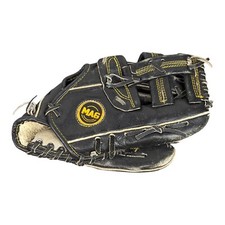 MAG Leaguer LL-1997 11" Black Leather Softball Baseball Glove Right Hand Throw