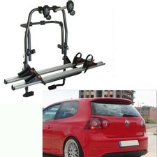 FAHRRADTRÄGER HINTEN STAND UP 2 SCHIENEN VOLKSWAGEN GOLF 5 BJ 2003 FÜR 2 FAHRRÄDER