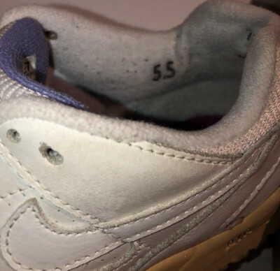 Nike Challenge Court VINTAGE 80's Tennis Shoes White RARE Women's