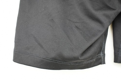 Asics Mens Elastic Waist Flat Front Straight Leg Comfort-Fit Pull-On Shorts XS - Picture 3 of 8
