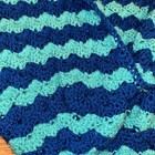 Mermaid Tail Blanket, Lap-afghan Hand Crochet Teen/Adult Size  Cozy Warm — photo 2