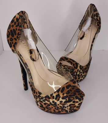 2 inch leopard heels
