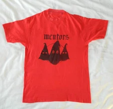 Collection The Mentors Band Short Sleeve Red All Size Shirt BT126