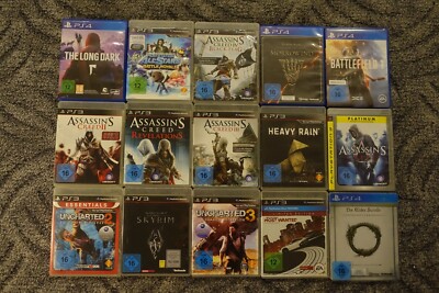 Playstation 3 & 4 Spiele Auswahl