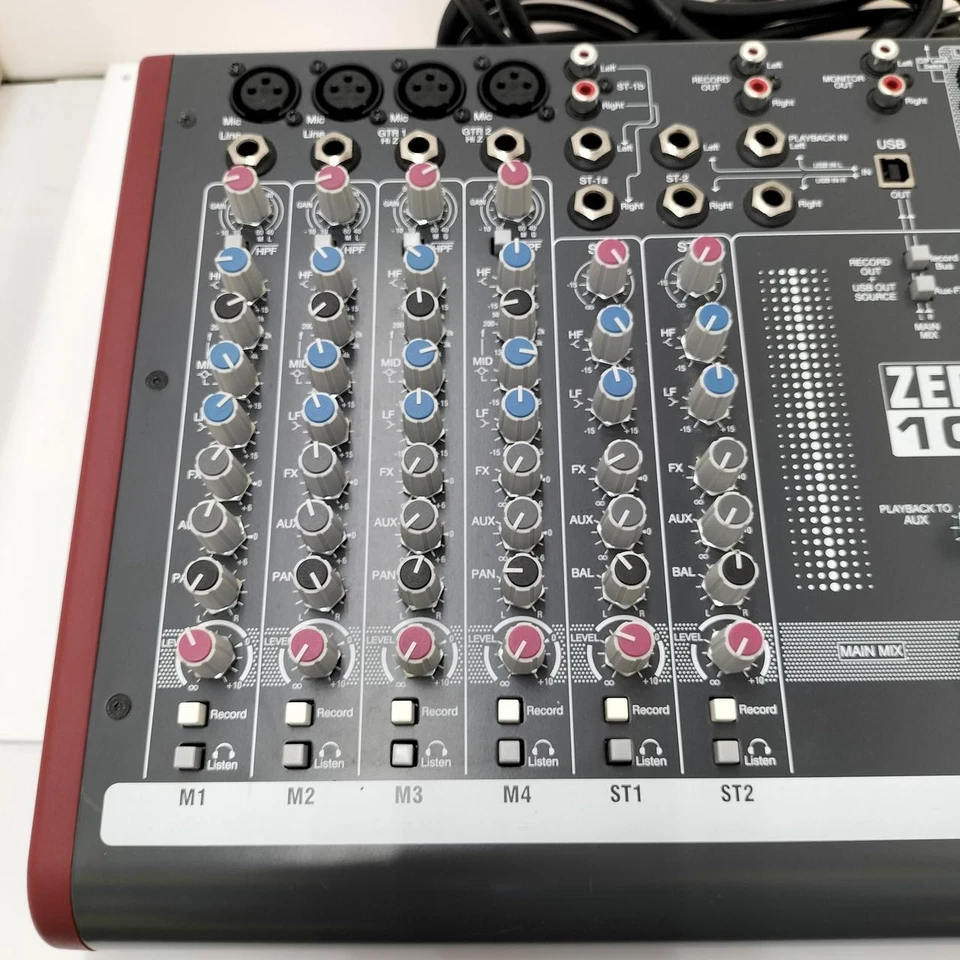 Allen & Heath ZED-10 Korg Multipurpose Mixer Excellent Condition from Japan Used - Image 3 of 4
