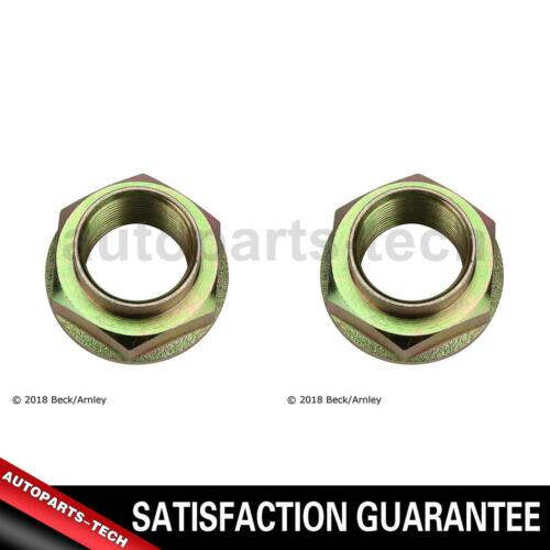 2x Beck/Arnley Front Axle Nut For Toyota Avalon 2010~2012