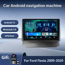 9''For Ford Fiesta 2009-2020 Android13 Screen Car radio GPS stereo audio Carplay